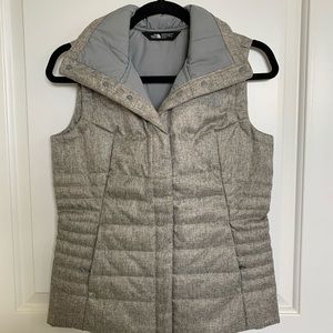 The North Face Light Grey Vest